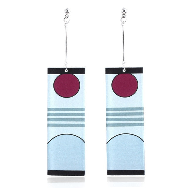 Boucles d'Oreilles Demon Slayer Tanjiro