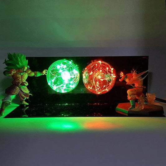 Figurine Broly VS Goku Dragon Ball Z