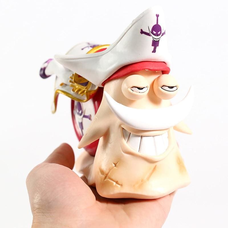 Figurine Den Den Mushi Barbe Blanche - One piece