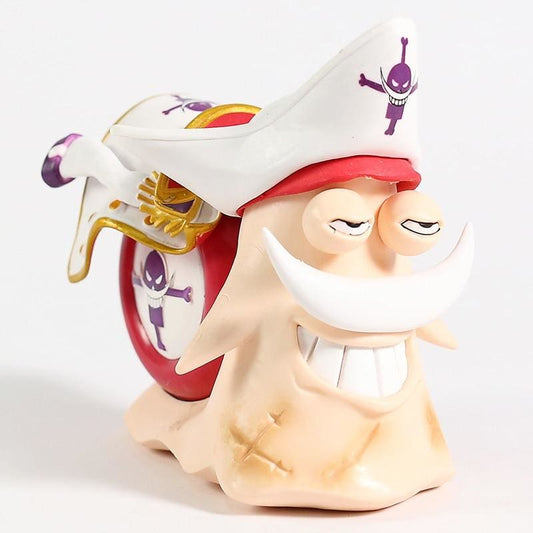 Figurine Den Den Mushi Barbe Blanche - One piece