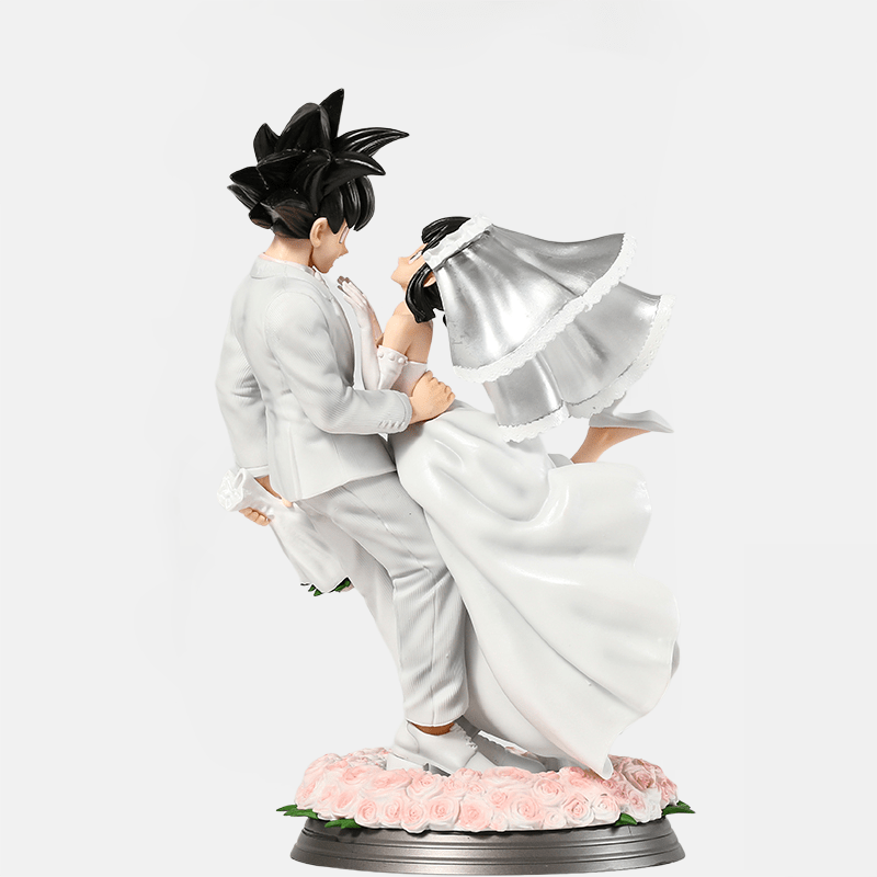 Figurine Dragon Bal Z Goku & Chichi Mariage