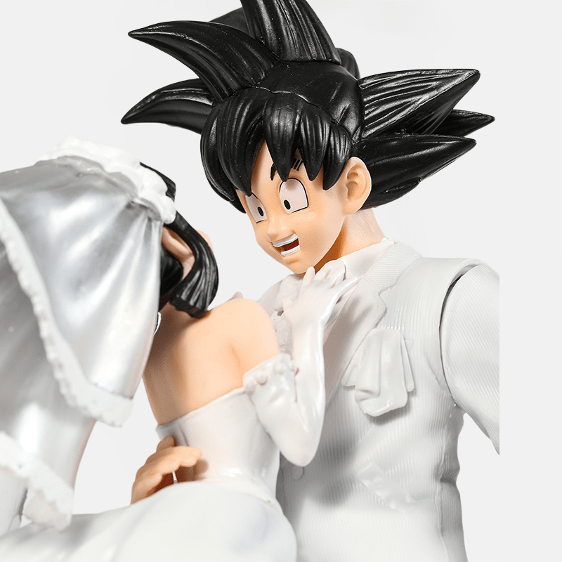 Figurine Dragon Bal Z Goku & Chichi Mariage