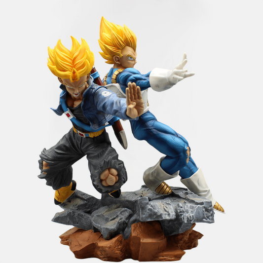 Figurine Dragon Ball Z Trunks SSJ & Vegeta SSJ