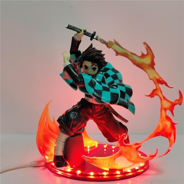 Figurine LED Demon Slayer Tanjiro