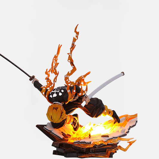 Figurine LED Demon Slayer Zenitsu Agatsuma