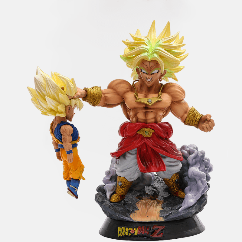 Figurine LED Dragon Ball Z Gokû vs Broly