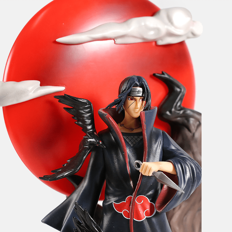 Figurine LED Naruto Itachi Lune Rouge