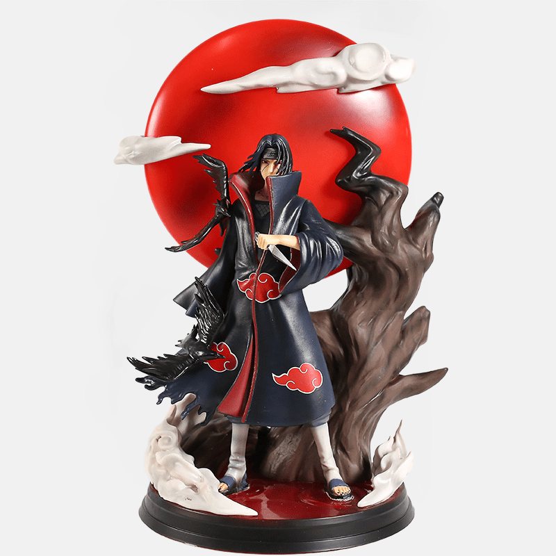 Figurine LED Naruto Itachi Lune Rouge