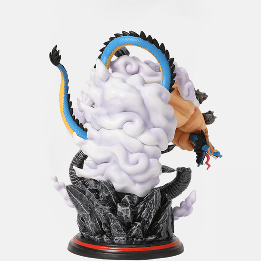 Figurine LED One Piece Luffy Gear 5 vs Kaido