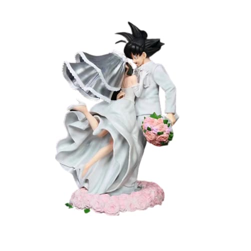 Figurine Mariage Chichi et Goku - Dragon Ball Z