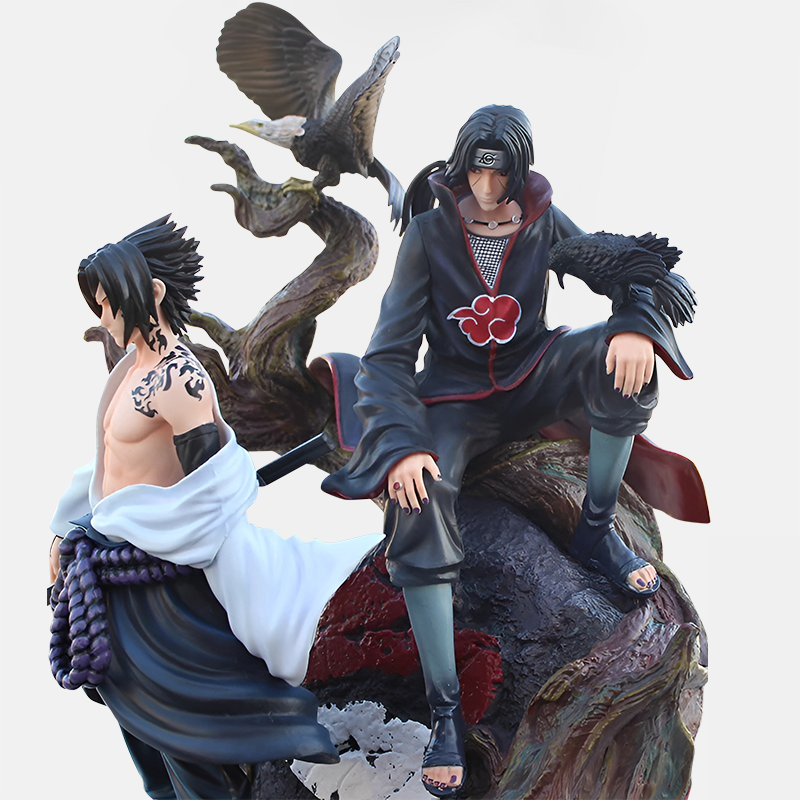 Figurine Naruto Itachi & Sasuke