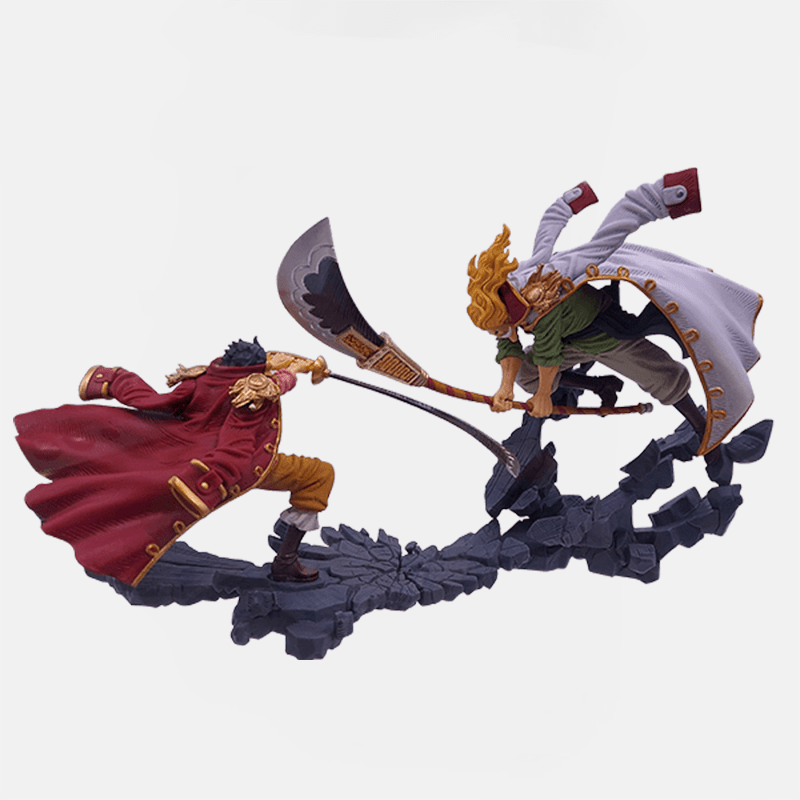 Figurine One Piece Gold Roger vs Barbe Blanche