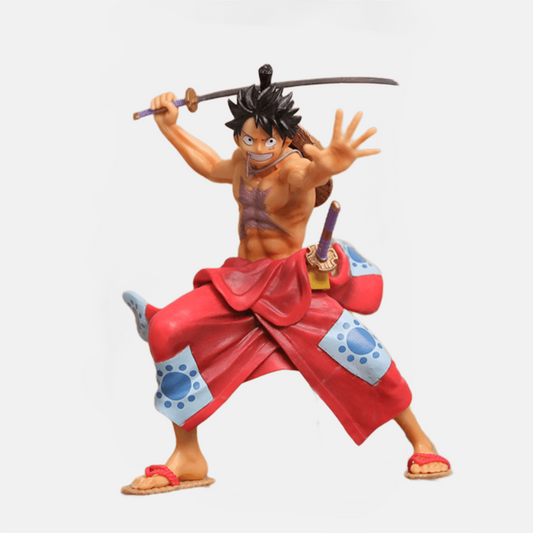 Figurine One Piece Luffy Wano