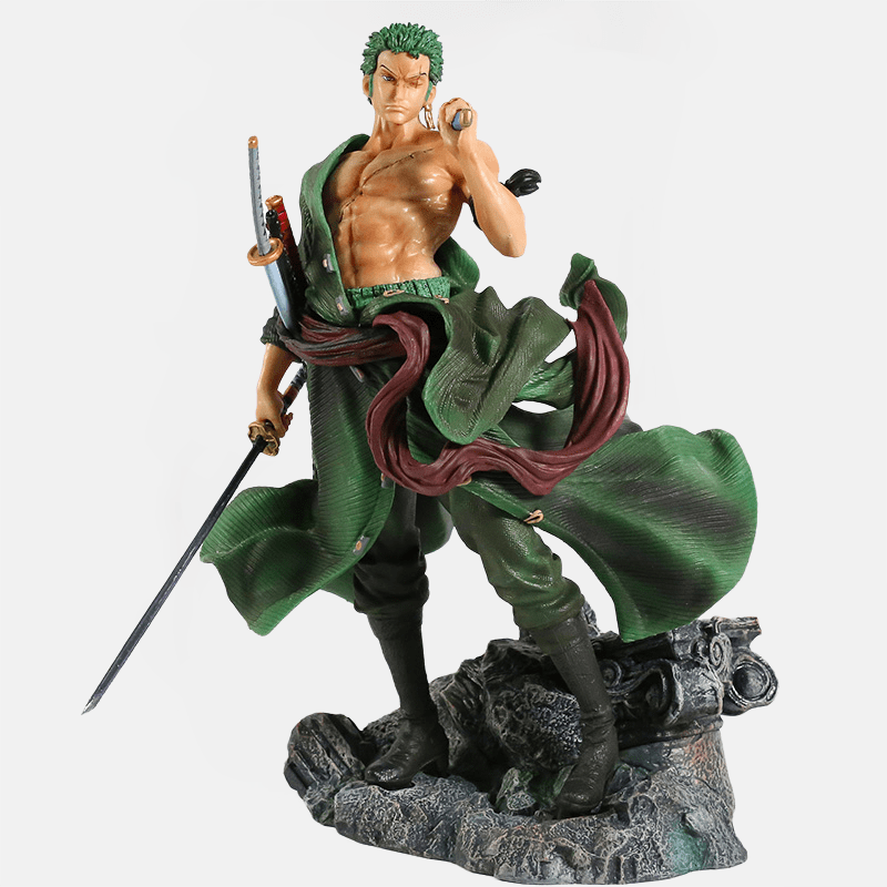 Figurine One Piece Zoro & Mihawk