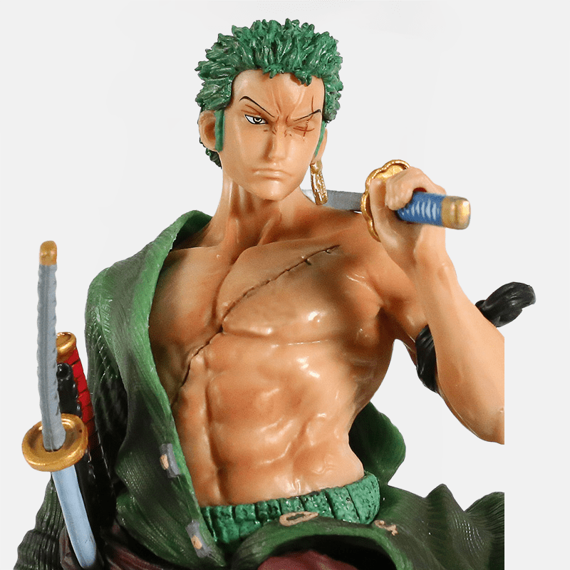 Figurine One Piece Zoro & Mihawk