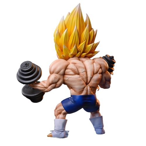 Figurine Vegeta "Musculation" - Dragon Ball Z