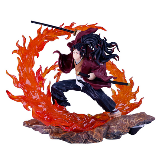 Figurine Yoriichi "Feu" - Demon Slayer