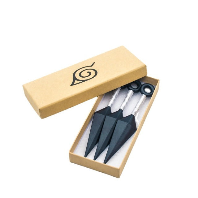 Kunai de Ninja Naruto (Boîte de 3)