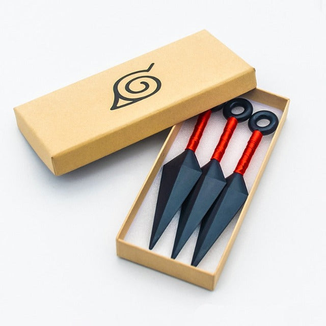 Kunai de Ninja Naruto (Boîte de 3)