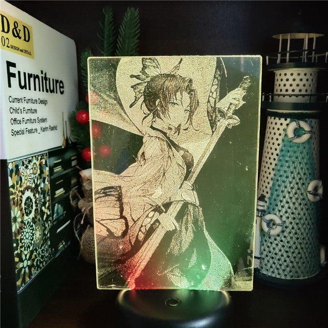 Lampe 3D Shinobu Kocho Demon Slayer