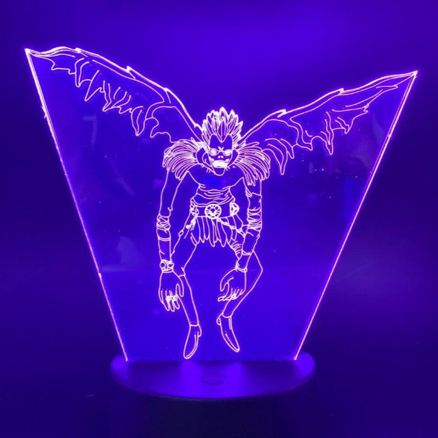 Lampe Acrylique Ryuk  Death Note.