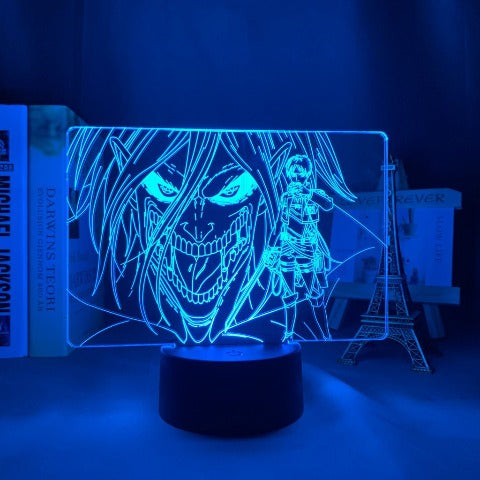 Lampe Attaque des Titans Assaillant Shingeki No Kyojin