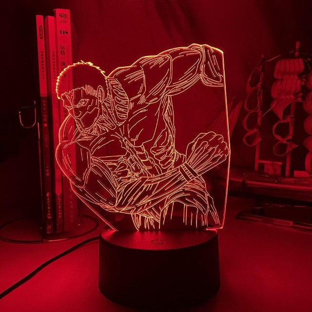 Lampe Attaque des Titans Cuirassé AOT