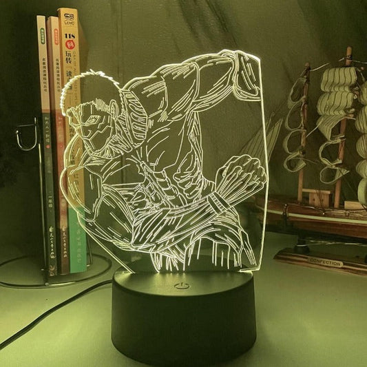 Lampe Attaque des Titans Cuirassé AOT