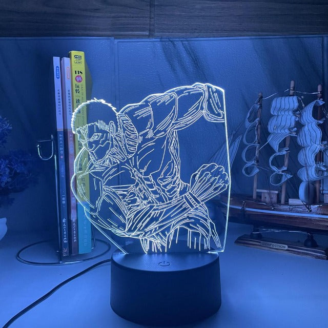 Lampe Attaque des Titans Cuirassé AOT