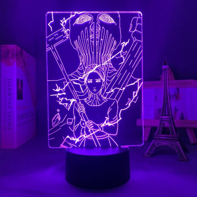 Lampe Attaque des Titans Marteau d'Armes