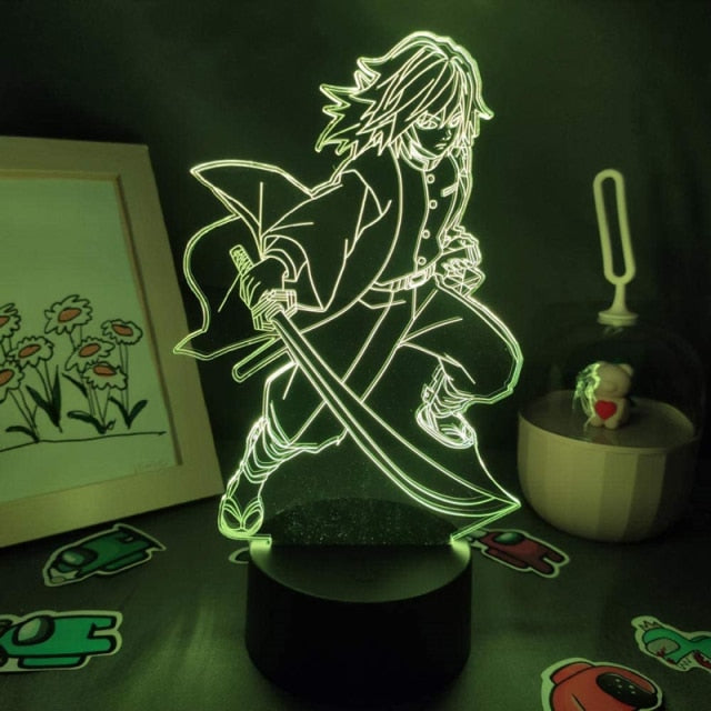 Lampe Demon Slayer Giyu Tomioka