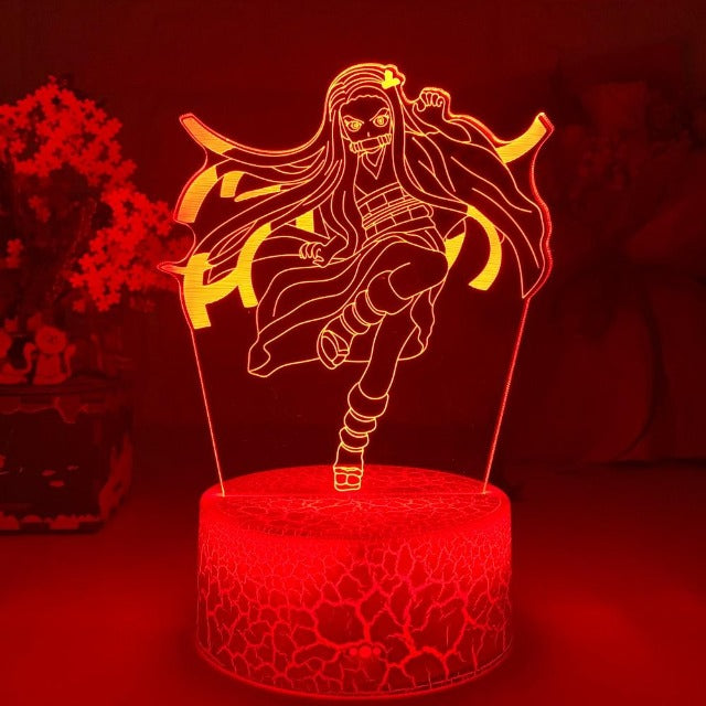 Lampe Demon Slayer Nezuko Combat