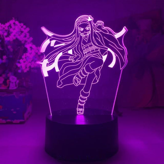 Lampe Demon Slayer Nezuko Combat