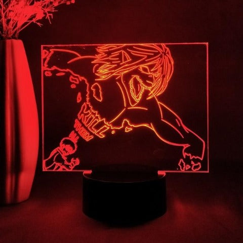 Lampe Eren Titan Assaillant Attaque des Titans