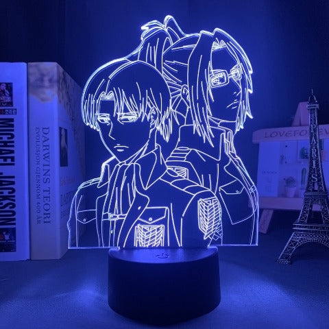 Lampe Hansi & Livaï Attaque des Titans