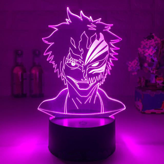 Lampe Ichigo Kurosaki Masque Hollow Bleach