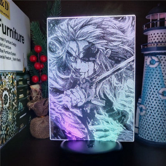 Lampe Kyojuro Pilier de la Flamme Demon Slayer