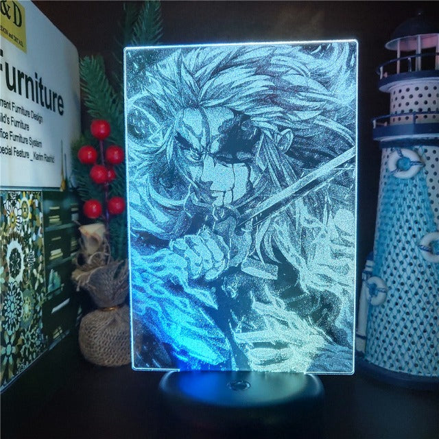 Lampe Kyojuro Pilier de la Flamme Demon Slayer