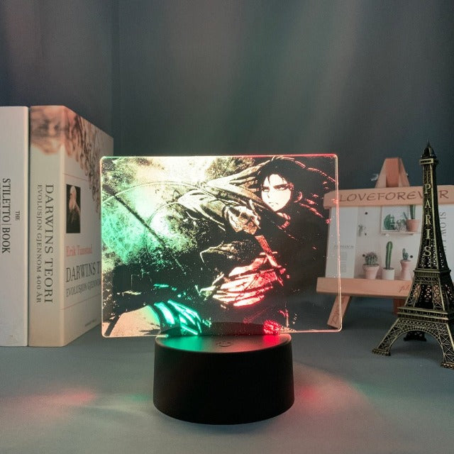 Lampe Livaï Ackerman Sabre Attaque des Titans