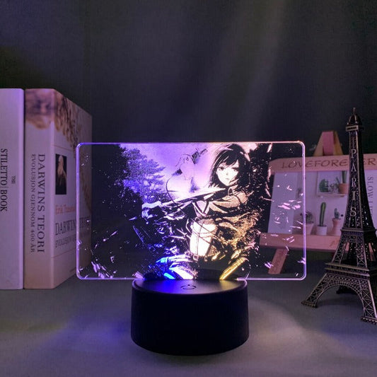 Lampe Mikasa Ackerman Attaque des Titans