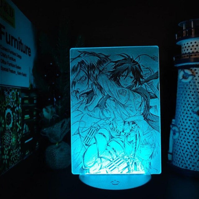 Lampe Mikasa Titan Assaillant Armin Attaque des Titans