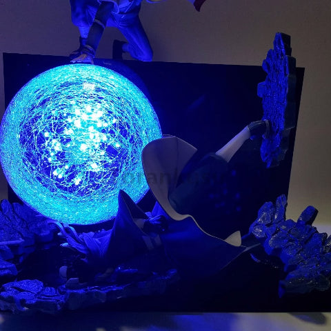 Lampe Minato Namikaze Led Neon À Poser De Chevet ou Bureau Déco Manga Naruto