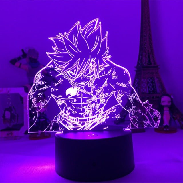 Lampe Natsu Combat Fairy Tail