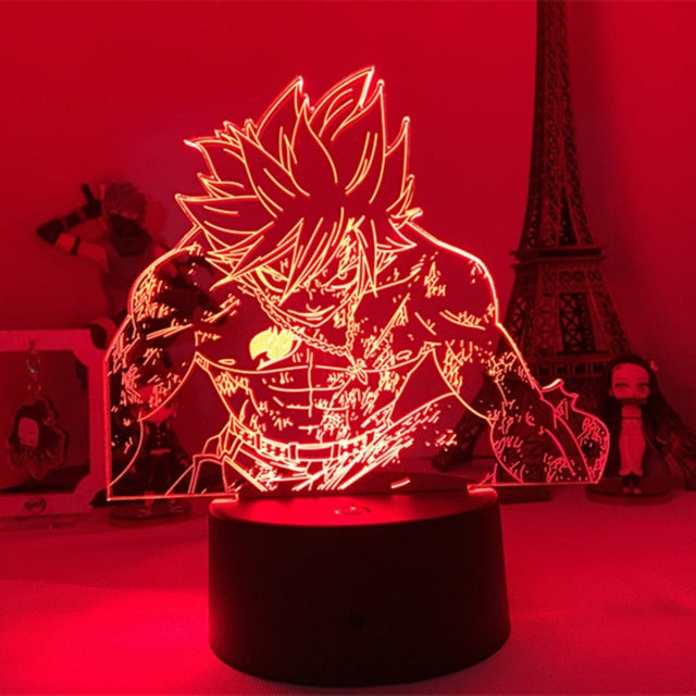 Lampe Natsu Combat Fairy Tail