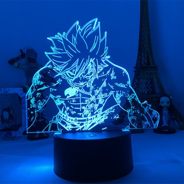 Lampe Natsu Combat Fairy Tail