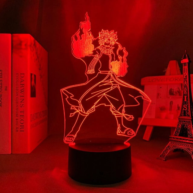 Lampe Natsu Poing D'Acier Fairy Tail: