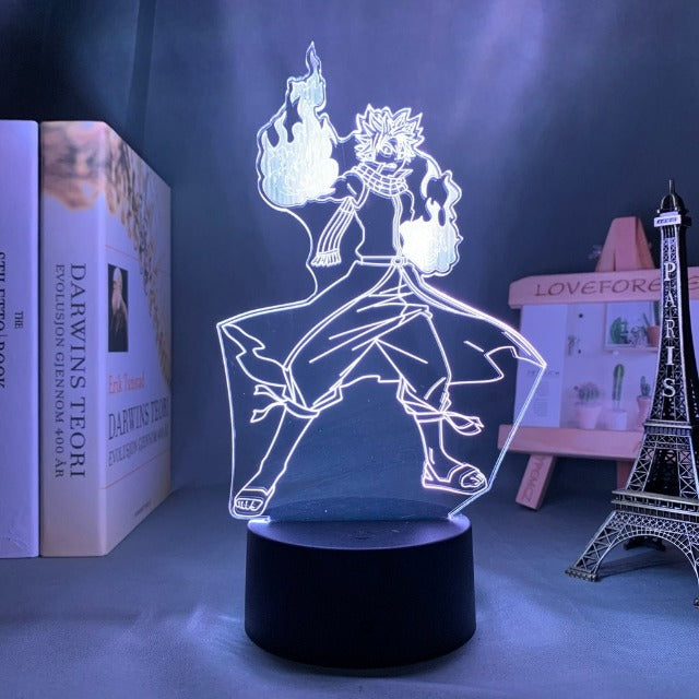 Lampe Natsu Poing D'Acier Fairy Tail: