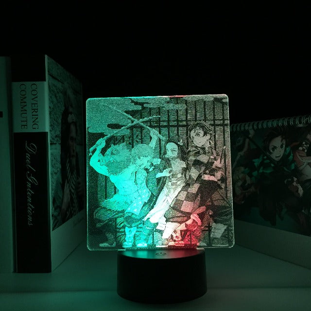 Lampe Personnages Demon Slayer