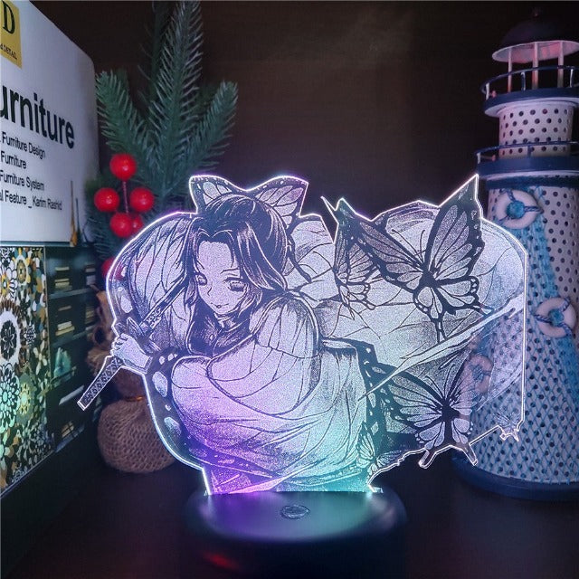 Lampe Shinobu Pilier de l'Insecte Demon Slayer