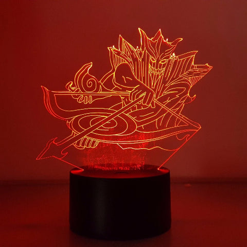 Lampe Susanoo Led Neon À Poser De Chevet ou Bureau Déco Manga Naruto